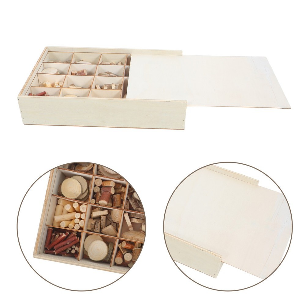 Handmade Decorative Wood Chips Unfinished Crafts Kits for Adults Crafted Art