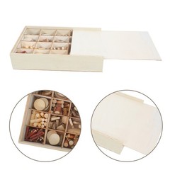 Handmade Decorative Wood Chips Unfinished Crafts Kits for Adults Crafted Art