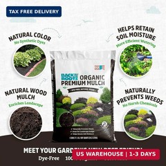 25.7qt (1 Cubic ft) Organic Premium Mulch