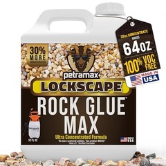 Max for Landscaping – Ground Coverage & Pet Safe Mulch Glue 32 Ounce Rock Glue