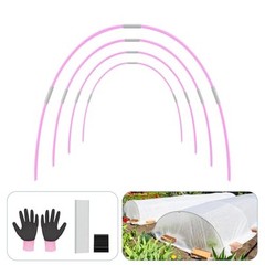 Garden Hoops Sunwuk Greenhouse Hoops for 2.5-5.5ft Wide Raised M SIZE 60pcs