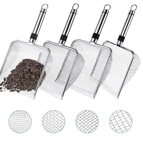 Gardening Soil Sifter () 2/2.8/3.8/5mm 4 Set