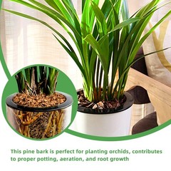 14qt Organic Orchid Potting Bark -Natural Mulch for Potted 14qt, Small