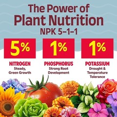 Alaska Fish Fertilizer 5-1-1 Plant Food, 1 gal