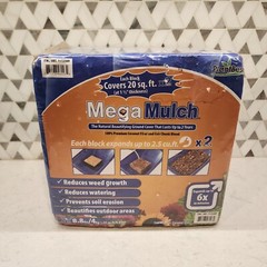 Planters’ Pride PlantBest Mega Mulch Brown Cocoa Shell Decorative Soil Cover 2.5