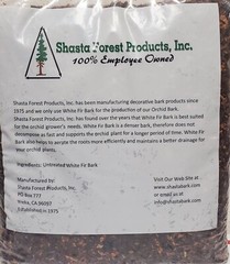 Orchid Bark 6 Quart White Fir – Approximate size of pieces 5/16″
