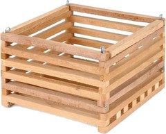 Sun Bulb 52720 Better GRO Square Cedar Basket 8