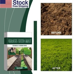 Green Ecological Blanket Plant Green Seed Growth Planting Landscape Lawn Blanket
