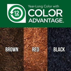Lot of 6 Bags of Earthgro Wood Shredded Bagged Mulch 1.5 cu. ft. per bag