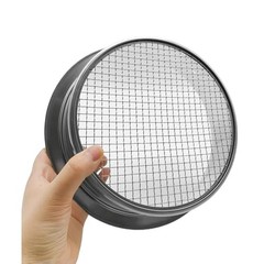 Soil Sifter Set for Garden with 5PCS Mesh(1,3,6,9,12mm) Sieve for Rocks and