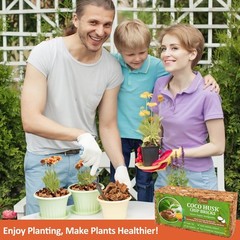 Riare 2 Pack Coco Chips Substrate for Plants- 8 x 4 x 1.8 inches, 2