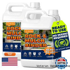 Jdiction Mulch Binder 2 Gallon – Binder For Bark Driveway Pea –