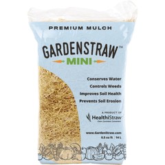 HealthiStraw GardenStraw Mini, All-Natural, Sustainable Garden Straw Mulch, 0.5