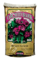 Uni-Gro Orchid Bark Brown Bark Mulch 8 qt. for All Epiphytic Orchids & Bromeliad