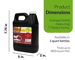 Peach Country Premium Red Mulch Color Concentrate – 2,800 Sq. Ft. – 1 Quart