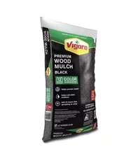 Vigoro Premium Brown Wood Mulch 2 Cu Ft Bag Shredded Landscaping Cover