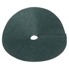 20PCS Green Mulch Mats for Tree For Rings Nonwoven Fabric for Lawn Care