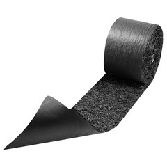 VEVOR Recycled Rubber Mulch Roll 140 x 5.5in for Garden Pathway Mulch Mat 2 Pack