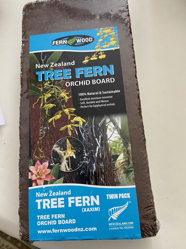 Fern Wood New Zealand Tree Fern Background Panel 18x6x0.6” Twin Pack