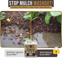 Mulch Glue for Landscaping Rocks Max Concentrate Weed Barrier Pea Gravel Binder