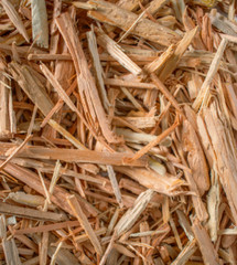 Mulch corteza color café