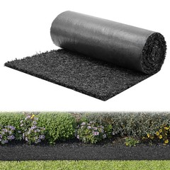 VEVOR Recycled Rubber Mulch Roll 96 x24in Landscaping Pathway Barrier Mulch Mat