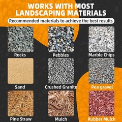 Shabebe Rock Glue 2 Gallon 99 Stronger 3X Coverage Vs Regular Formulas Mulch