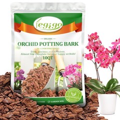 Legigo 10 Quarts Organic Orchid Potting Bark- All Natural Orchid Bark Potting