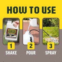 Pennington Ground Grip Mulch & Rock Glue, 1 Gallon for Landscaping