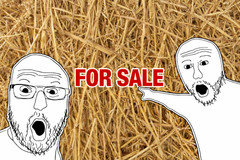 100% Natural Wheat Straw for Lawns, Gardens, & Bedding, (~4 Lbs/1 Cubic Foot)