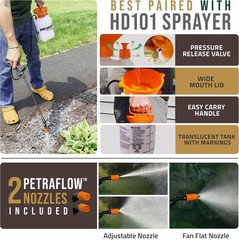 Mulch Glue for Landscaping Rocks Max Concentrate Weed Barrier Pea Gravel Binder