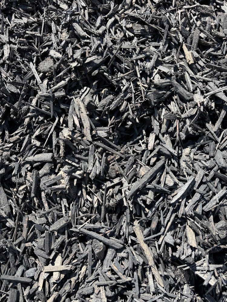 Natural Black Dyed Mulch-Hardwood Wood Chip Mulch for Landscaping/Top Dressing