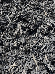 Natural Black Dyed Mulch-Hardwood Wood Chip Mulch for Landscaping/Top Dressing