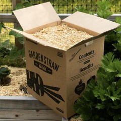 GardenStraw Mulch Box 2 cu ft 10 lb – All-Natural Sustainable Wheat Straw