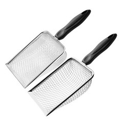 Soil Sifter for Gardening Pack of 2, Dirt Sifter Compost Sifter with