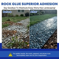 Yijiare Mulch Glue 2 – To Use Rock Glue For – Pet Fast-Dry No – For