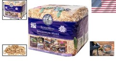 (22325) Orchid Sphagnum Moss Dried Natural 1 Pound Mini Bale