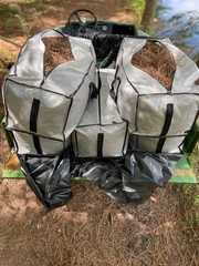 pine straw mulch (10 pound bags) harvested from the forest floors of Tennessee