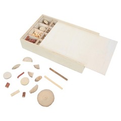 Handmade Decorative Wood Chips Small Wooden Craft Embellishments for Crafts
