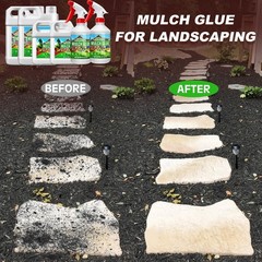 Mulch Glue – 1 Gallon Concentrate Gravel Lock, Strong Landscape Adhesive
