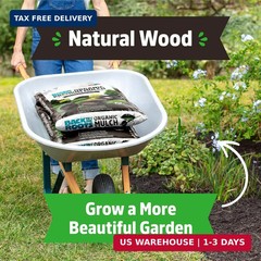 25.7qt (1 Cubic ft) Organic Premium Mulch