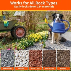 Alloystory Rock Glue For Landscaping 2.64 Gallon Mulch Glue For Landscaping