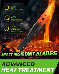 42 inch Deck Lawn Mower Blade, 942-04308-X, 942-04308 Mulching Blades with 6 …