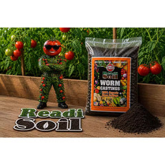 5 Lbs. Organic Worm Castings and Peat Moss – Nutrient Rich, Moisture Retaining S