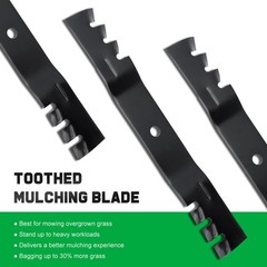 Grasscool SS5000 Timecutter 50 inch Deck Toro Mower Mulching Blades | Fits OE…