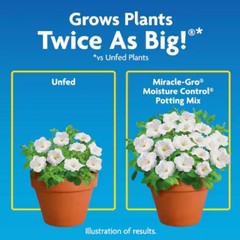 2-pack Moisture Control Potting Mix Soil . For Container Plants, Protects Agains