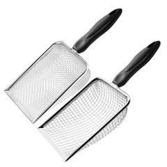 Soil Sifter for Gardening Pack of 2, Dirt Sifter Compost Sifter with