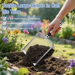 Gardening Soil Sifter () 2/2.8/3.8/5mm 4 Set