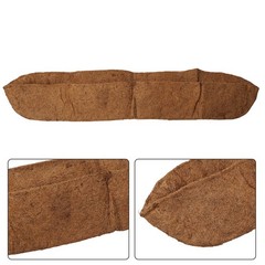 Half Round Natural Coconut Fiber Basket Liner Perfect for Flower Arrangements