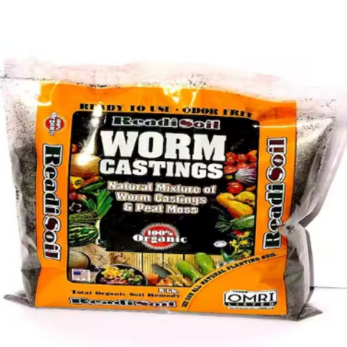 5 lbs. Organic Worm Castings and Peat Moss